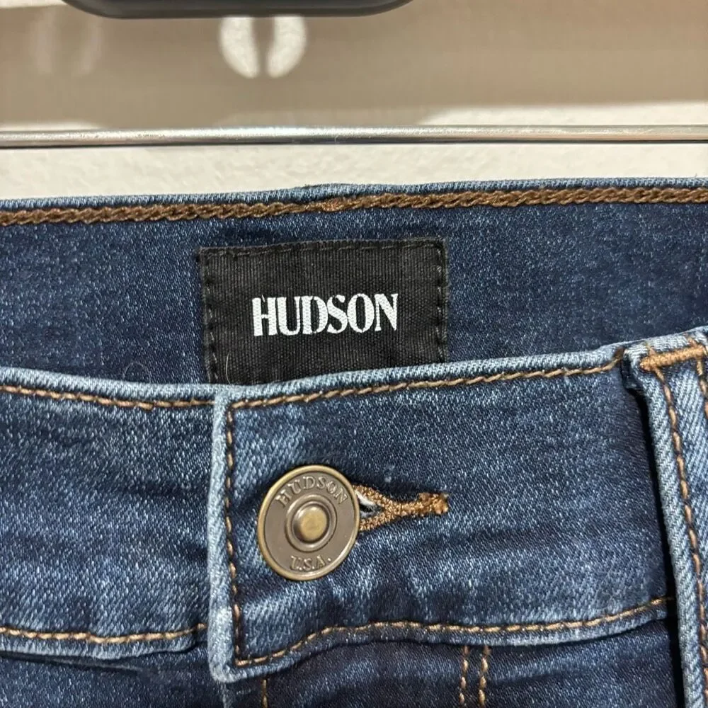 Hudson Jeans Zane Skinny Stretch Zip Fly Blue Men Size 30